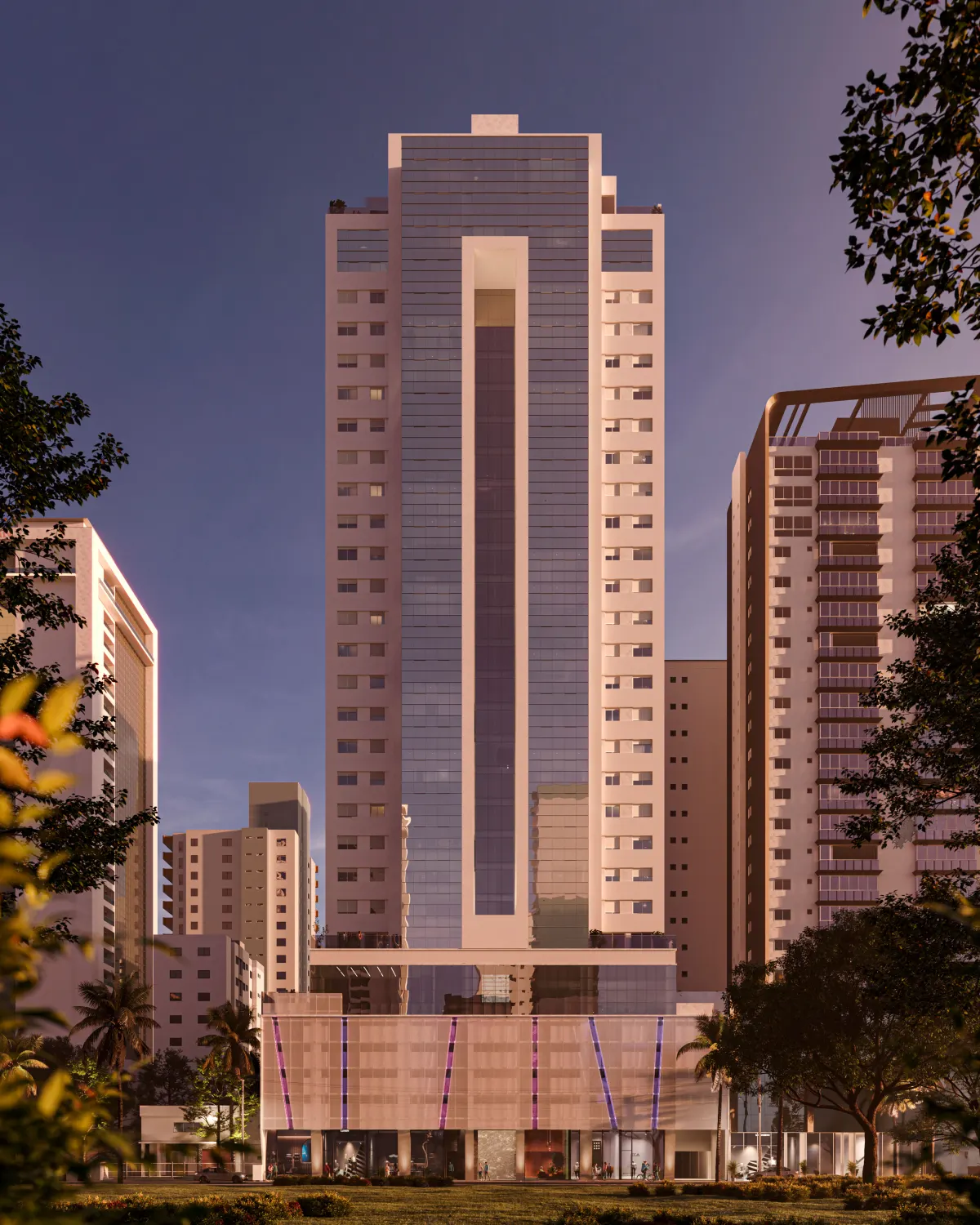 Diamond Crystal Tower em Balneário Camboriú