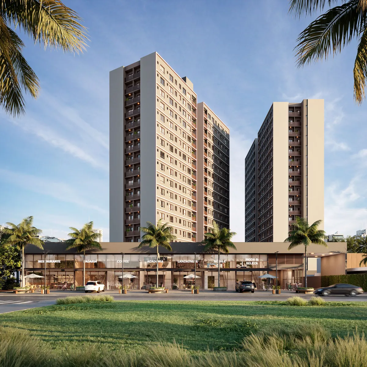 Boulevard Jardins em Itajaí