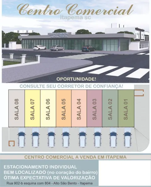 Centro Comerical Alzira L Pereira em Itapema (foto 2)