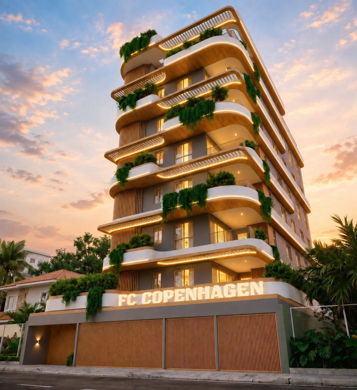 Fc Copenhagen em Navegantes