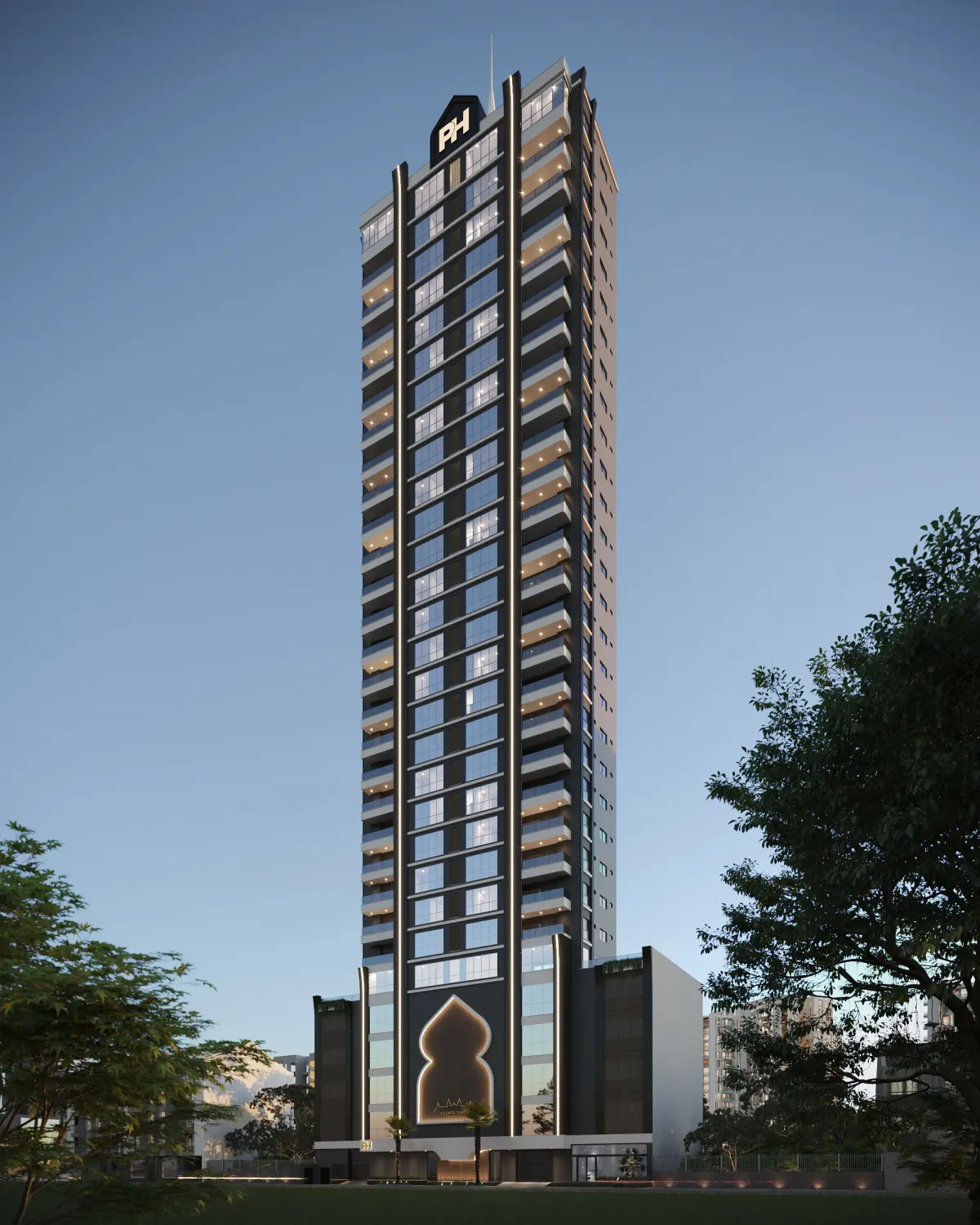 Atlantis Tower em Porto Belo