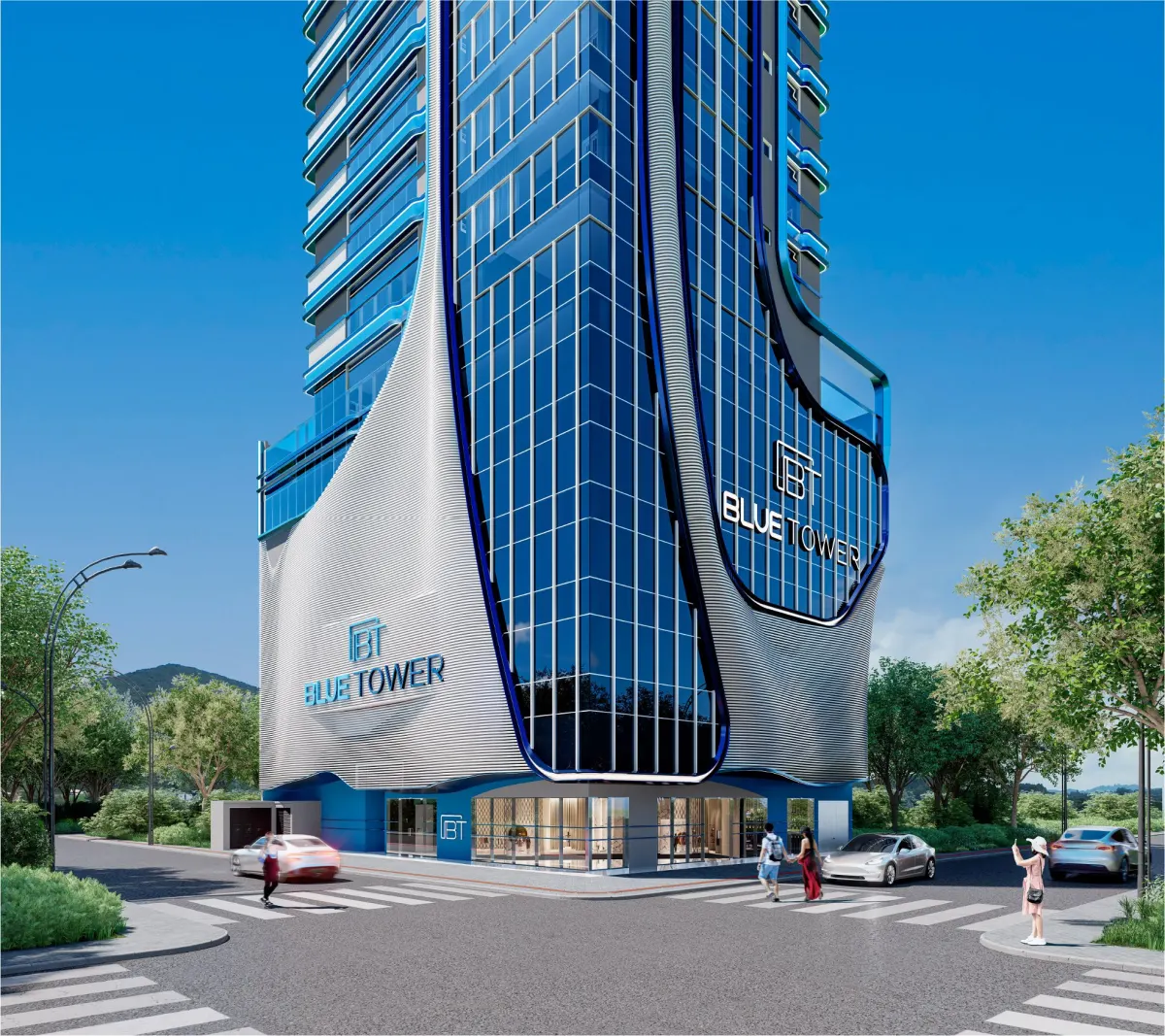 Blue Tower em Porto Belo