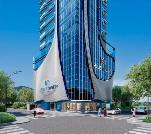 Blue Tower em Porto Belo