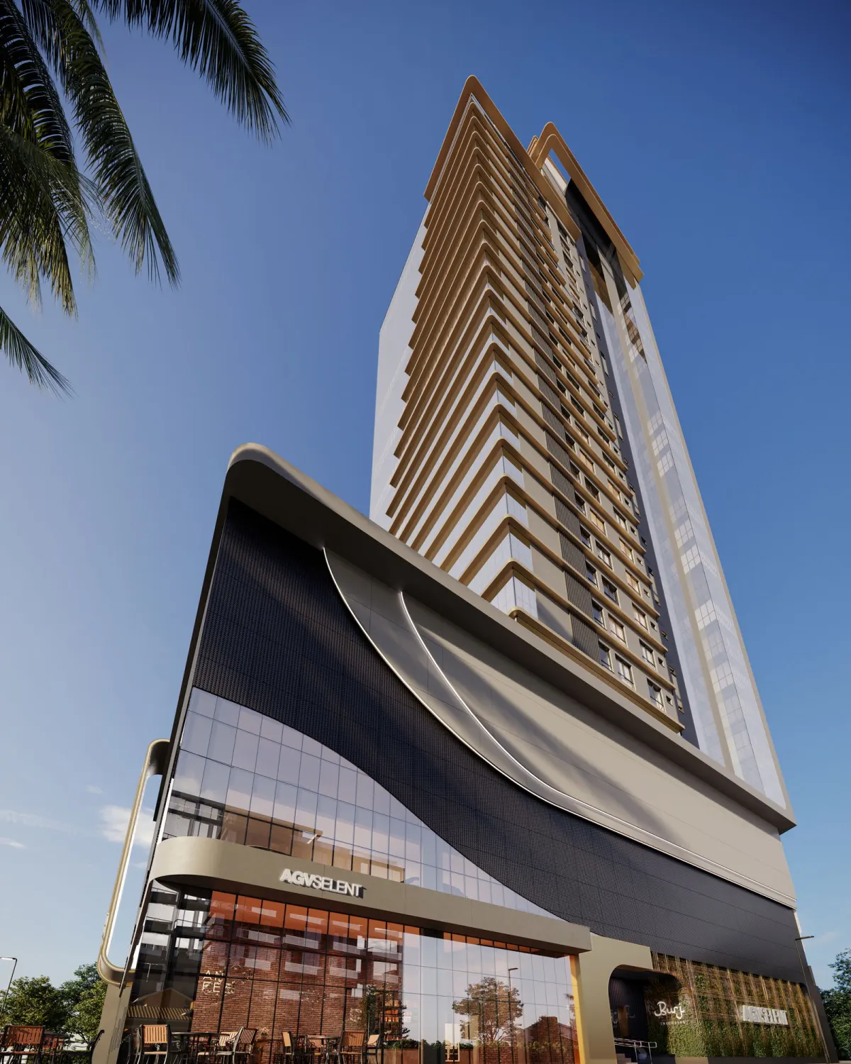 Burj Exclusive Residence em Porto Belo