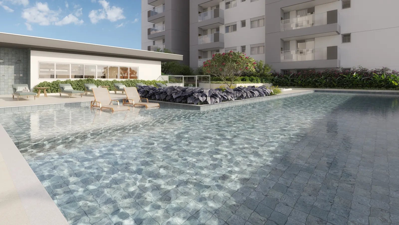 Deck e piscina, Curaçao Home Club